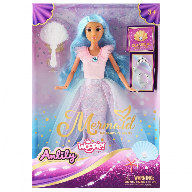 WOOPIE Royal Lili lėlė – undinė su priedais - Image 2