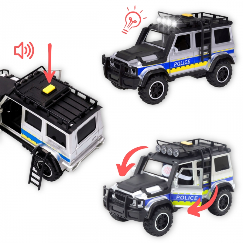 WOOPIE Policijos automobilio priekaba motociklas - Image 2
