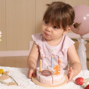 VIGA Medinis pjaustomas gimtadienio tortas