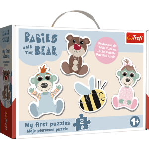 TREFL Puzzle Baby Classic, draugiški kūdikiai