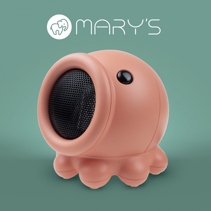 MARY'S Mini termoventiliatorius Octopus rožinis - Image 2