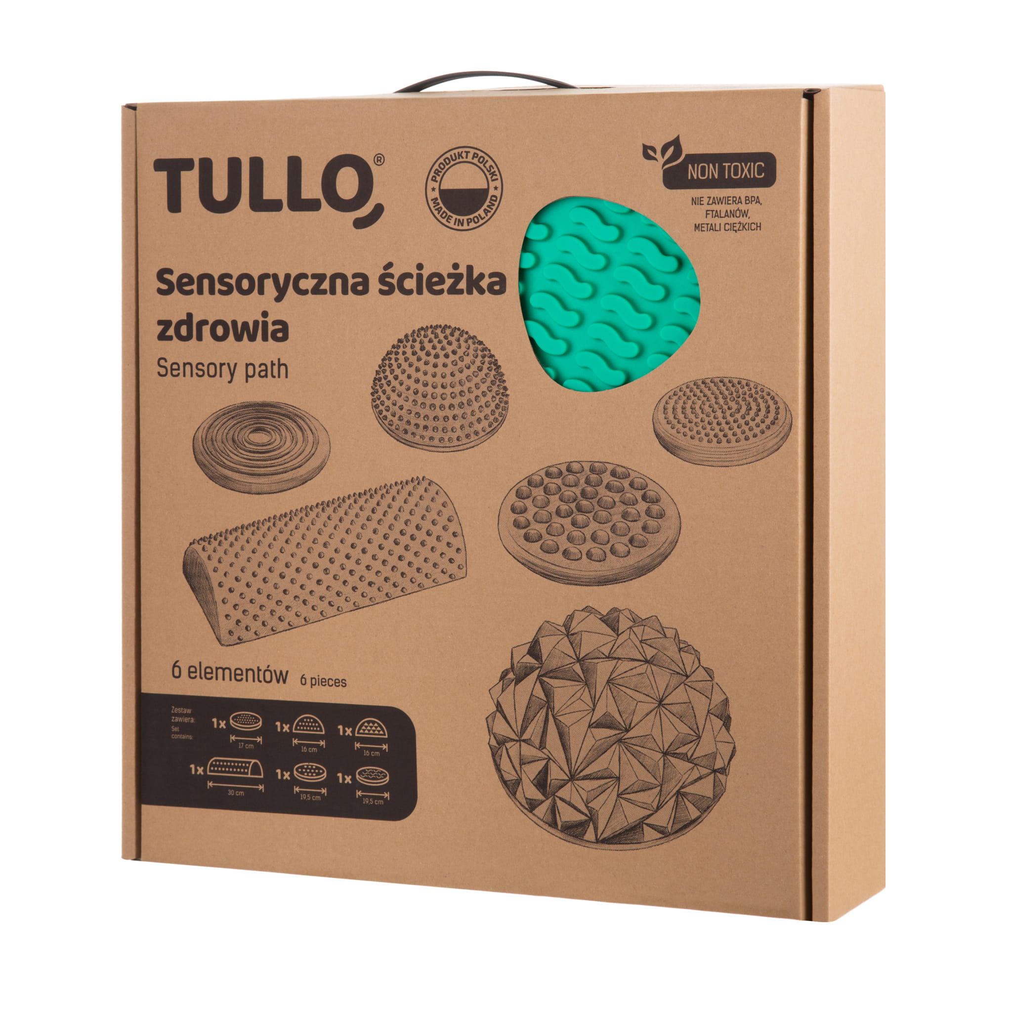 TULLO Physio Sensorinis takas 6 vnt. - Image 2