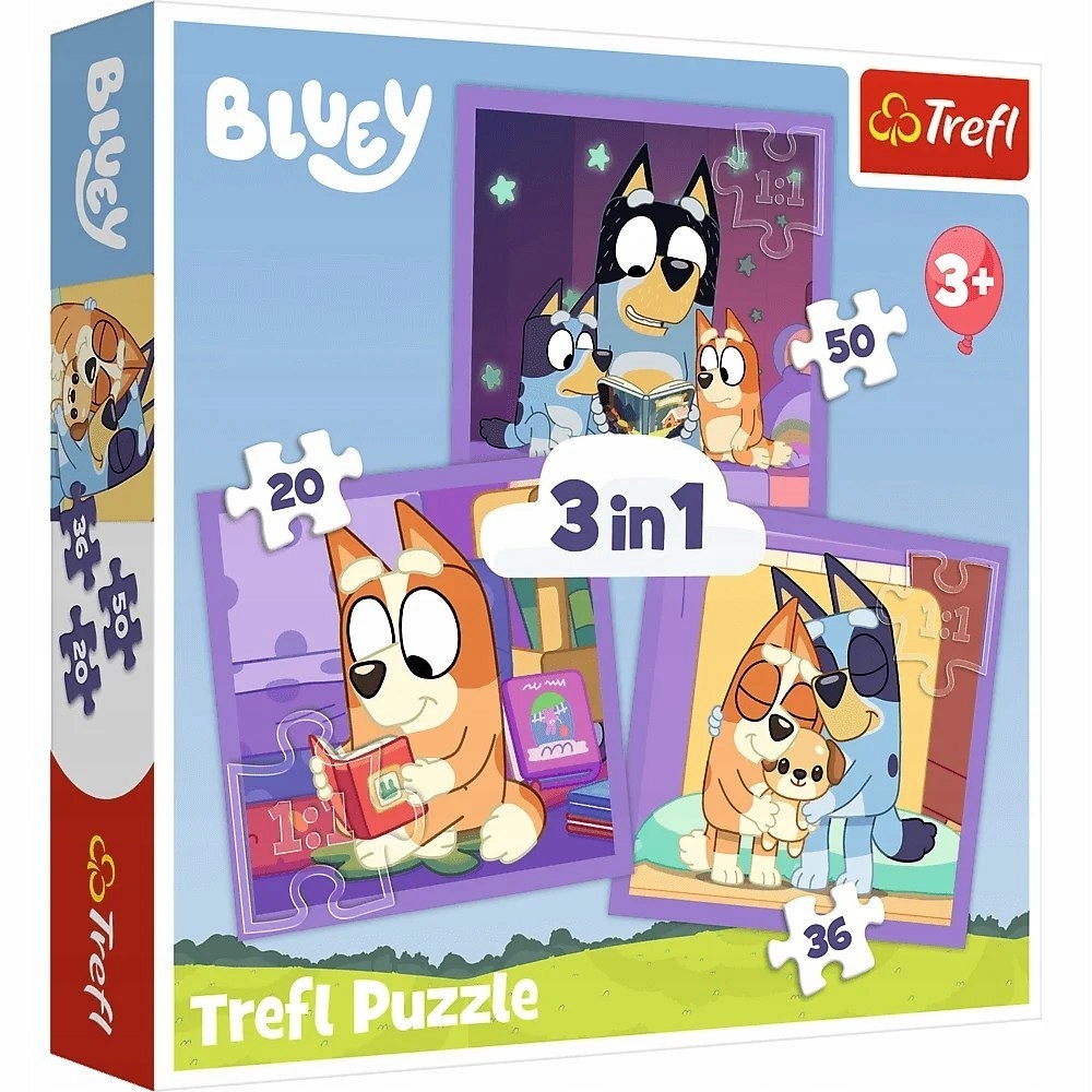 TREFL 3in1 galvosūkis Susipažinkite su Bluey