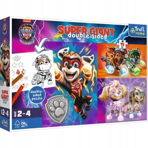 TREFL Puzzle Super Giant 15 Puiki komanda / PAW PATROL