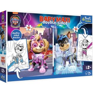 TREFL BABY MAXI dėlionė 2x10 herojiškų šunų / PAW PATROL
