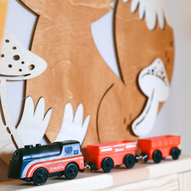 WOOPIE Animals Electric Train Set 70 vnt. - Image 4