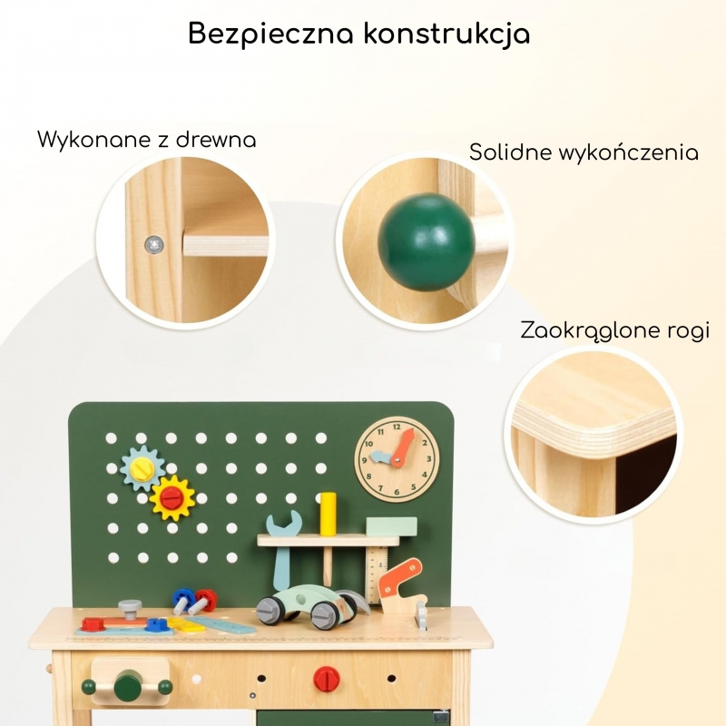 WOOPIE GREEN medinių stiebų dirbtuvės - Image 7