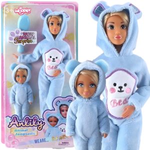 WOOPIE ROYAL Dolls Kombinezonai Mėlyni meškiukai