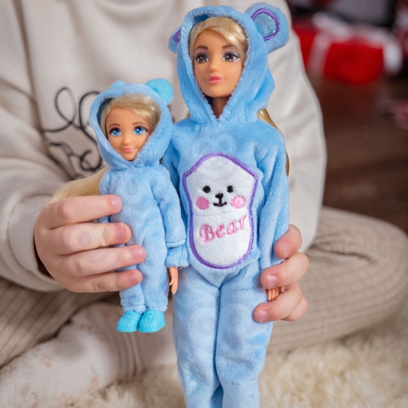 WOOPIE ROYAL Dolls Kombinezonai Mėlyni meškiukai - Image 4