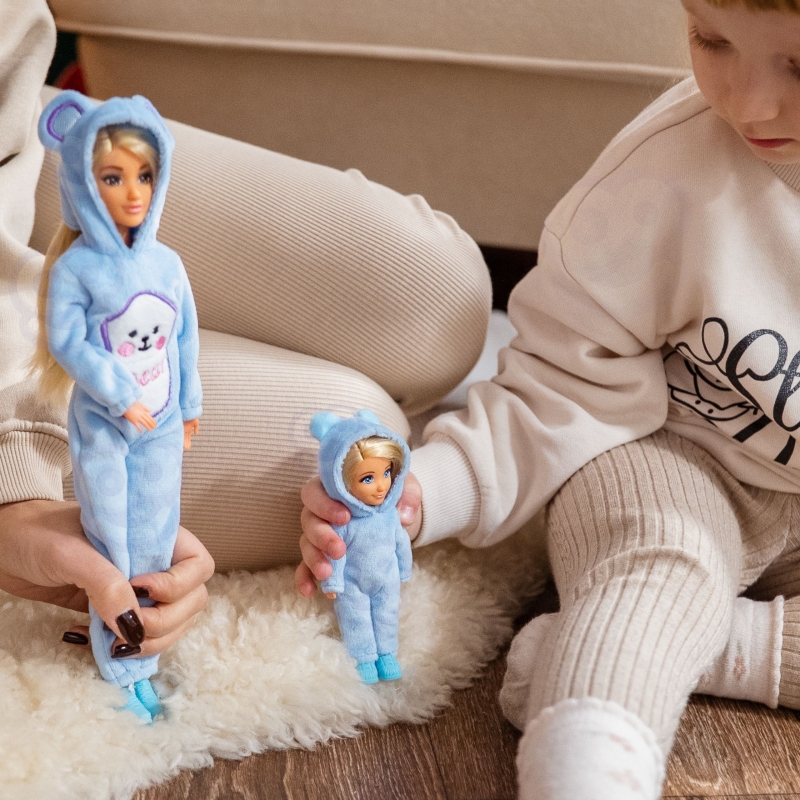 WOOPIE ROYAL Dolls Kombinezonai Mėlyni meškiukai - Image 5