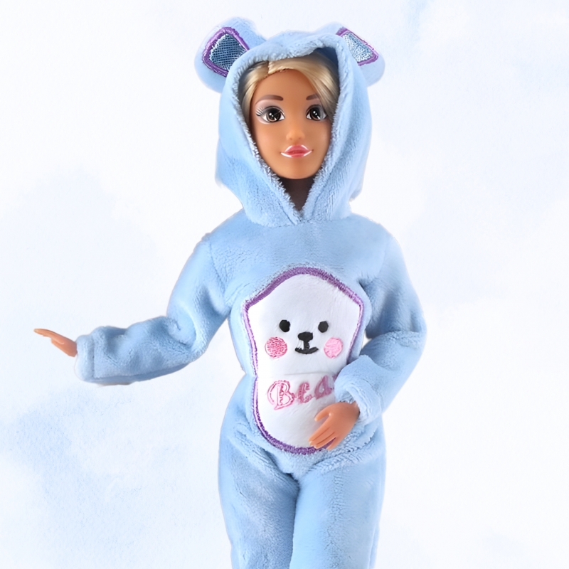 WOOPIE ROYAL Dolls Kombinezonai Mėlyni meškiukai - Image 6