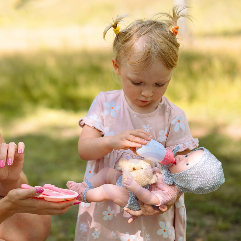 WOOPIE ROYAL lėlė kūdikiui 36 cm drabužėlyje su meškiuku - Image 7