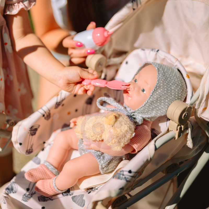WOOPIE ROYAL lėlė kūdikiui 36 cm drabužėlyje su meškiuku - Image 9