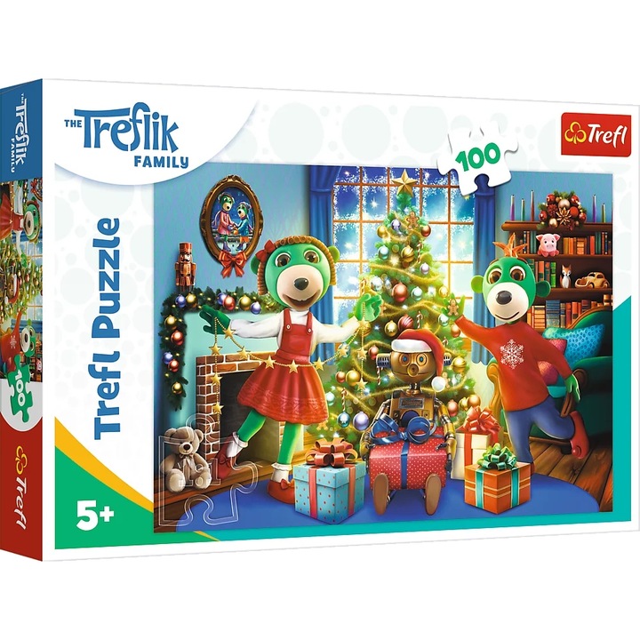 TREFL Dėlionė 100 Žiemos Trefliki