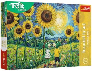 TREFL galvosūkis 100 Pasivaikščiojimas tarp saulėgrąžų / Treflikų šeima