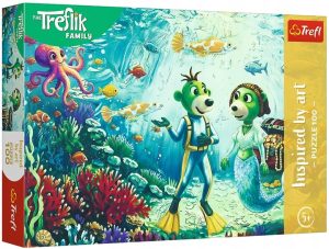 TREFL galvosūkis 100 gelmių magija / Treflik šeima