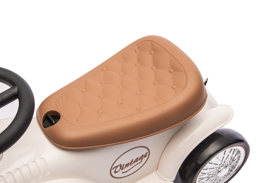MOOVKEE Ride-on RETRO transportas kreminis - Image 3
