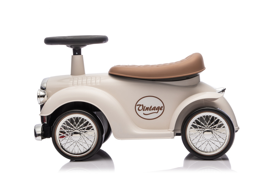 MOOVKEE Ride-on RETRO transportas kreminis - Image 4