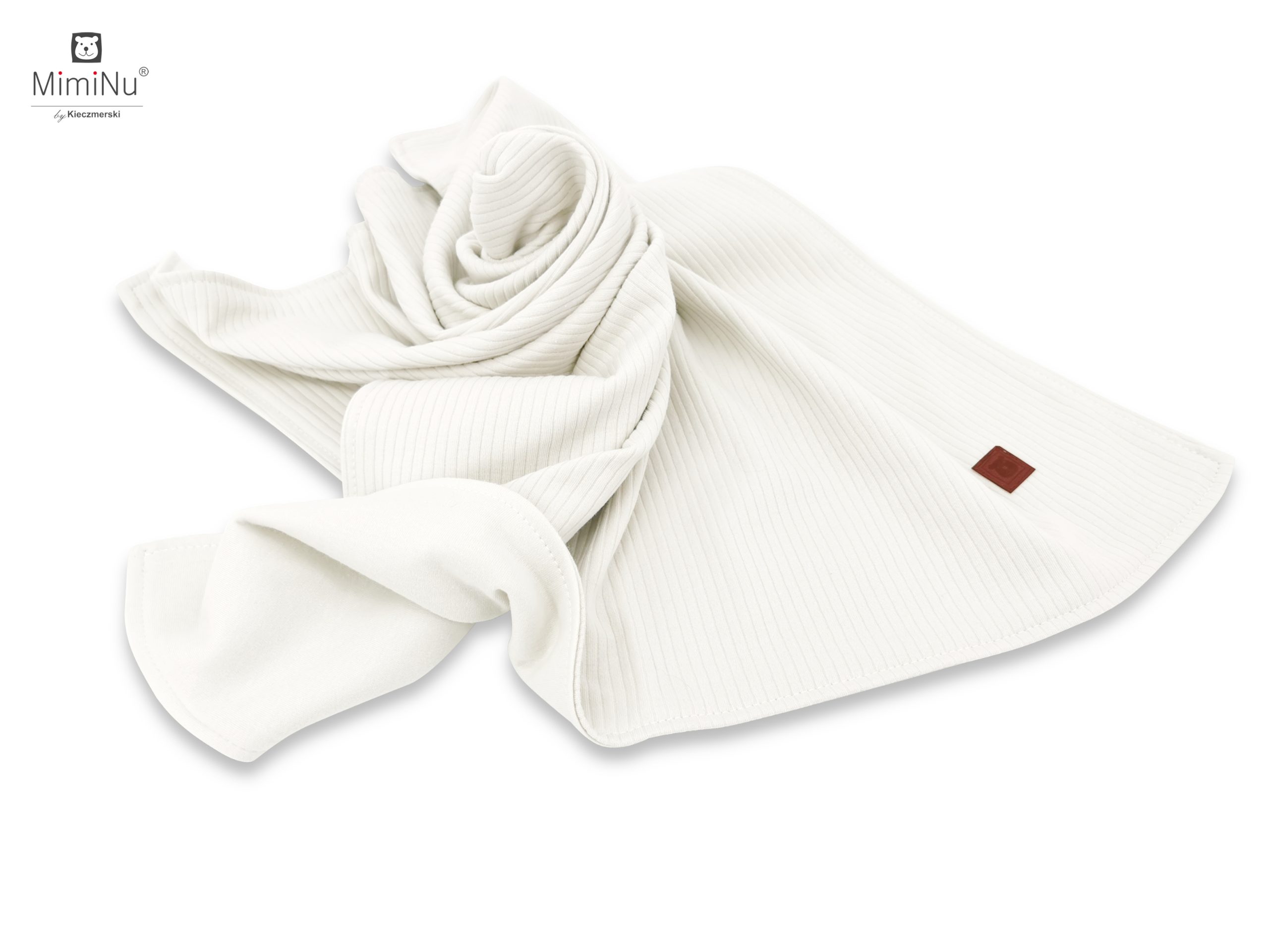 KIECZMERSKI antklodė 75x100 cm MIMINU SOFT interlock medvilnė 100% kreminė
