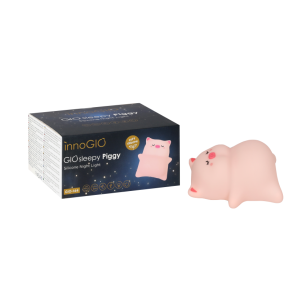 INNOGIO Silicone GIOsleepy Piggy naktinė lempa