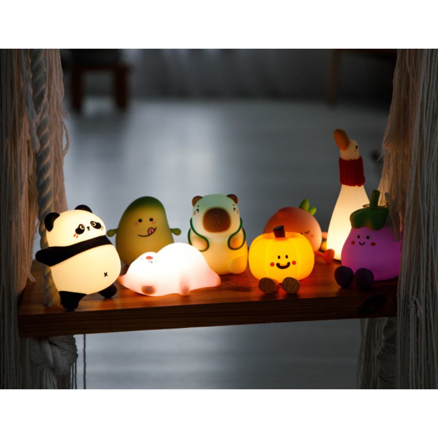 INNOGIO Silicone GIOsleepy Piggy naktinė lempa - Image 2