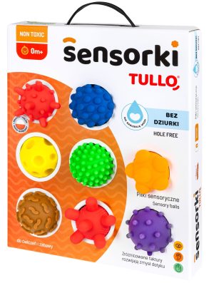 TULLO Sensoriniai rutuliai Jutikliai 8 vnt. be skylės