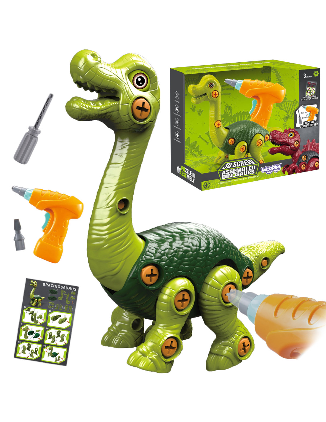 WOOPIE Brachiosaurus statybinis rinkinys - Image 2
