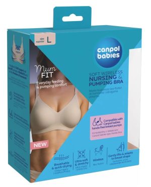 CANPOL Mum fit liemenėlė, skirta maitinti ir siurbti L