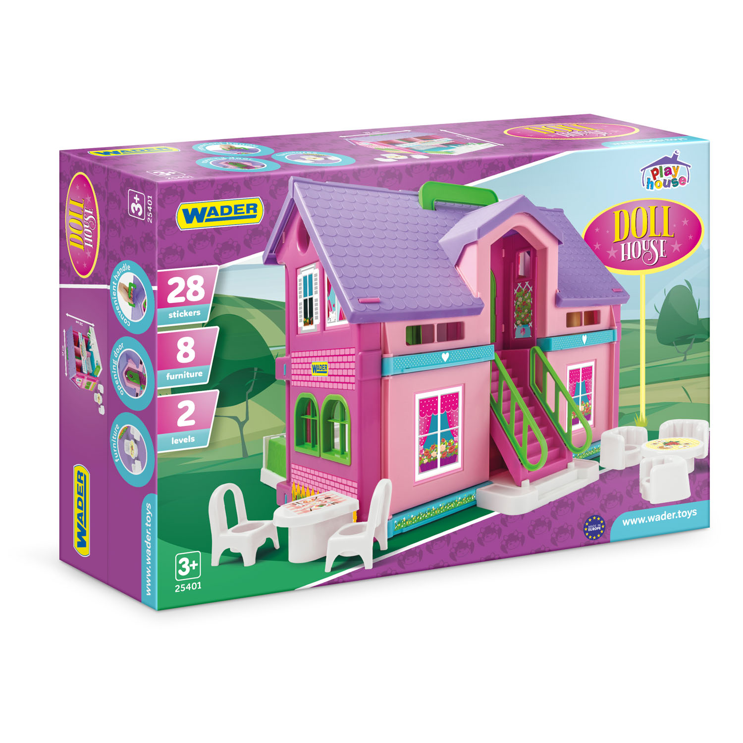 WADER Play House Lėlių namelis - Image 3