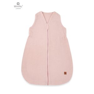 KIECZMERSKI AVI MUSLIN vasarinis miegmaišis, 100% medvilnė, 3-12m, 0,5-1 TOG rožinė