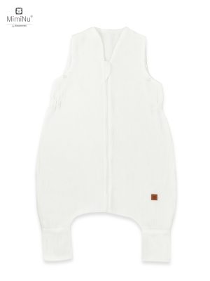 KIECZMERSKI Vasarinis miegmaišis su kojelėmis MUSLIN S 100% medvilnė, 1-2,5 metai, 0,5-1 TOG kreminė