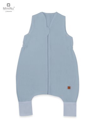 KIECZMERSKI Vasarinis miegmaišis su kojelėmis MUSLIN S 100% medvilnė, 1-2,5 metai, 0,5-1 TOG džinsinė
