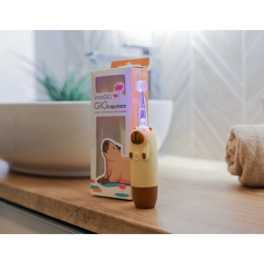 INNOGIO GIOcapybara sonic dantų šepetėlis vaikams - Image 2