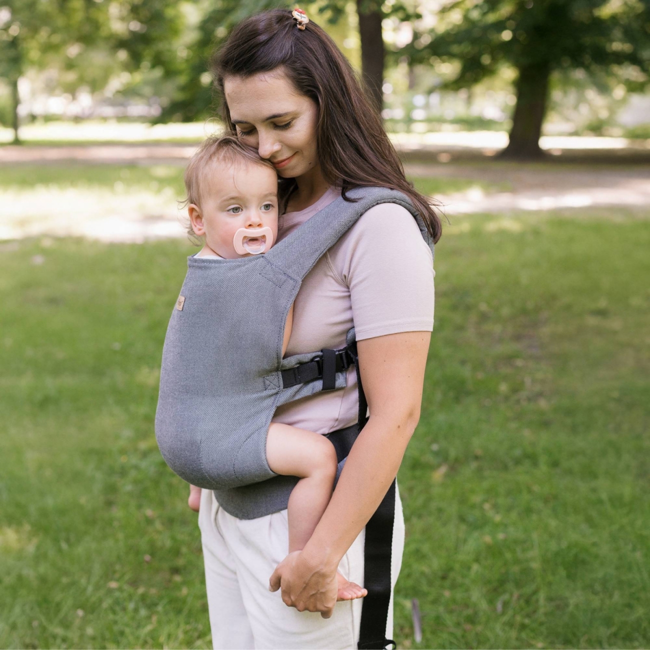 ZAFFIRO BabyFlow nešynė Roma pilka - Image 3