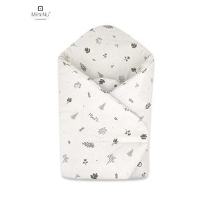 KIECZMERSKI Standintas vystyklas 75x75 cm MIMINU DESIGN Lapai 100% medvilnė
