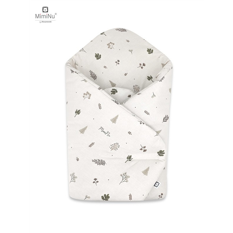 KIECZMERSKI Standintas vystyklas 75x75 cm MIMINU DESIGN Lapai 100% medvilnė