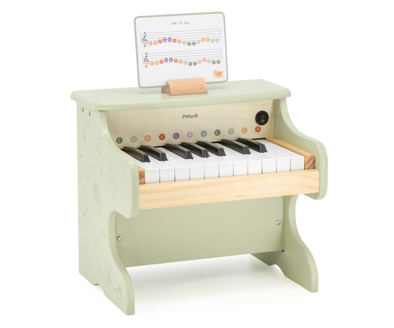 VIGA PolarB Medinis pianinas vaikams