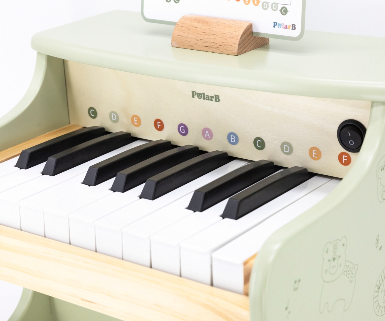 VIGA PolarB Medinis pianinas vaikams - Image 3