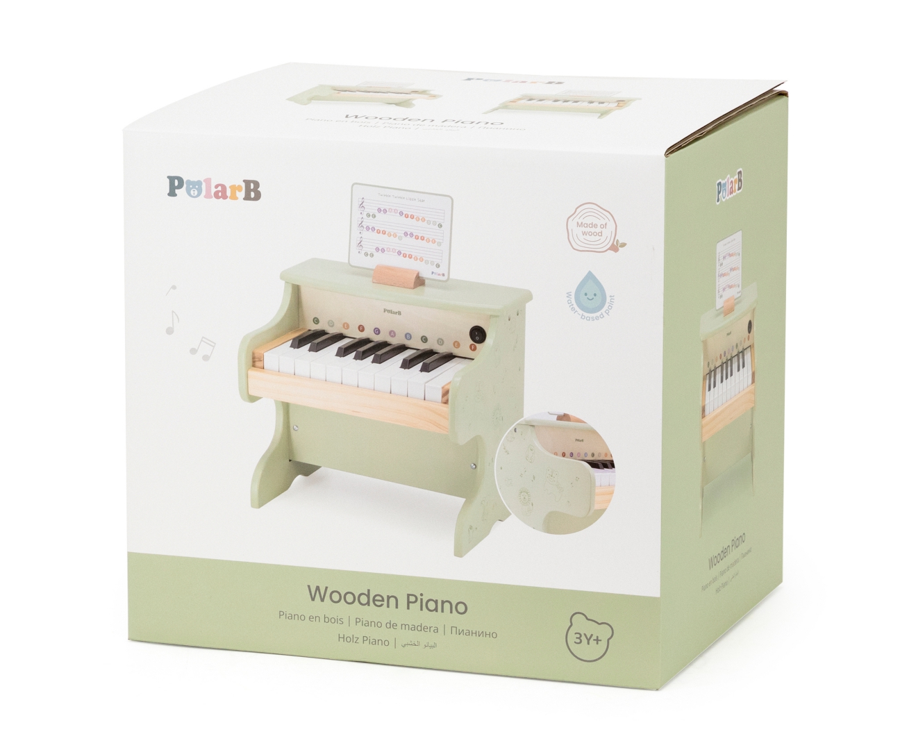VIGA PolarB Medinis pianinas vaikams - Image 7