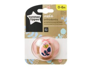 TOMMEE TIPPEE MODA GIRL čiulptukas 0-6m 1 vnt.