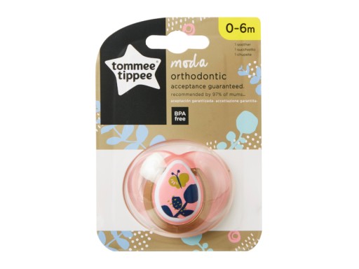 TOMMEE TIPPEE MODA GIRL čiulptukas 0-6m 1 vnt.