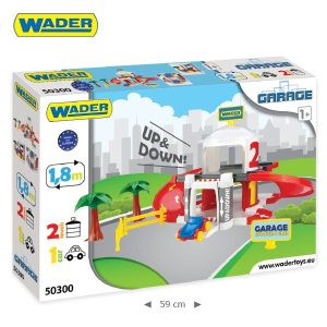 WADER Garažas su liftu - 2 lygiai