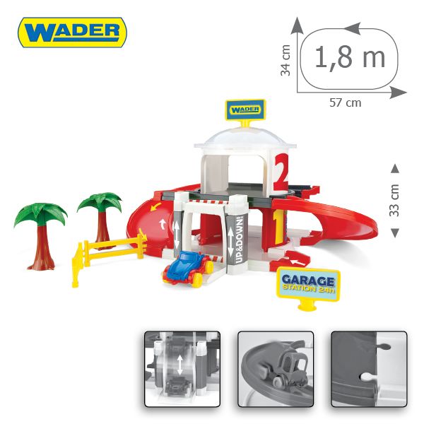 WADER Garažas su liftu - 2 lygiai - Image 2