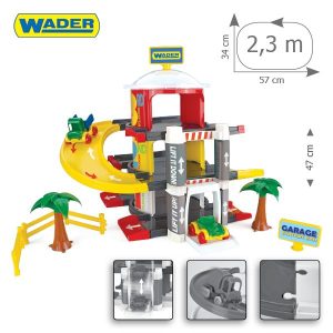 WADER Garažas su liftu - 3 lygių