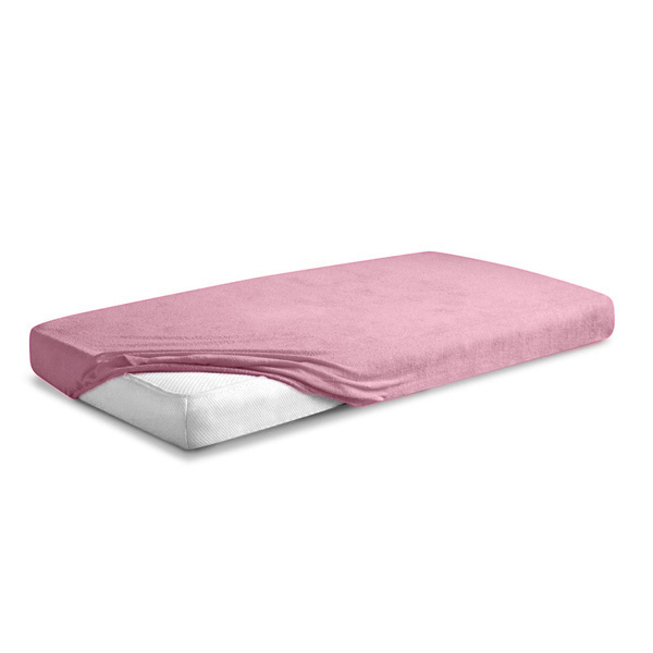 MATEX FROTTE vandeniui atsparus lakštas su elastine juostele 60x120 rožinė