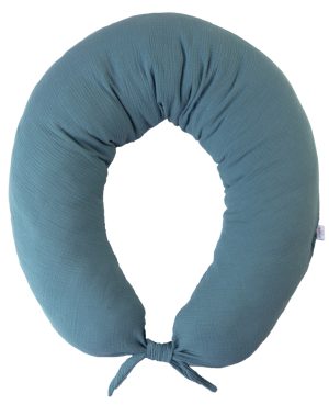 MATEX MOON MUSLIN padėties nustatymo pagalvė 260 cm tamsiai mėlyna