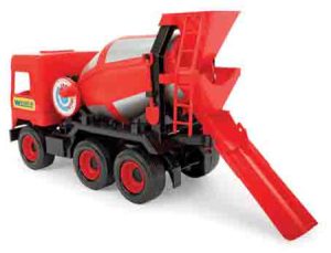 WADER Middle Truck - Raudona betono maišyklė