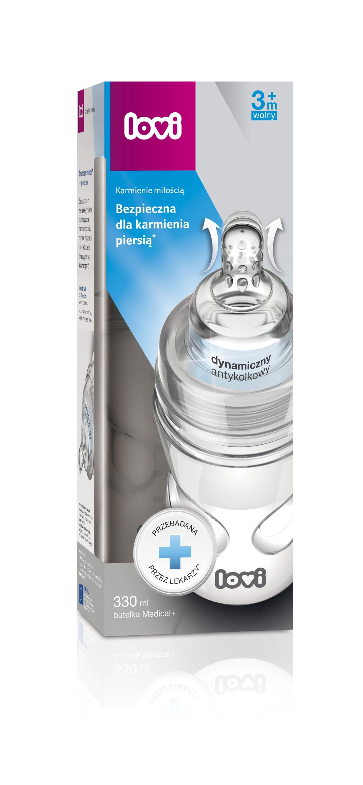 LOVI Medical+ buteliukas 330ml