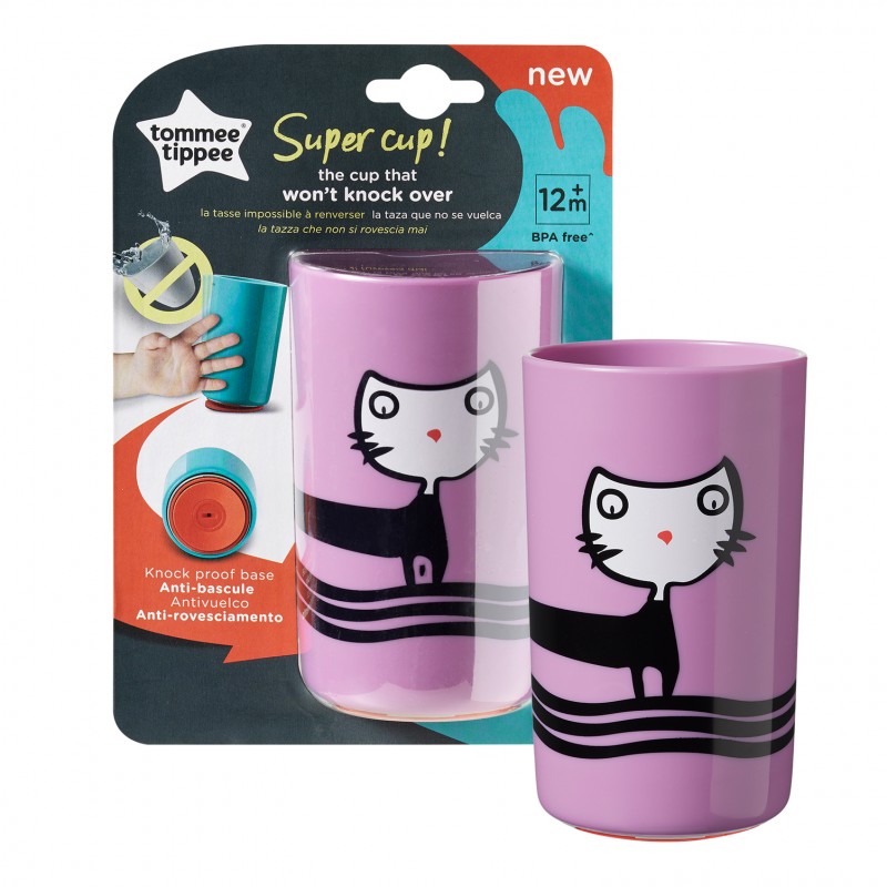 TOMMEE TIPPEE SUPER TAURĖ 300 ml 12+ violetinė AKCIJA 1 + 1