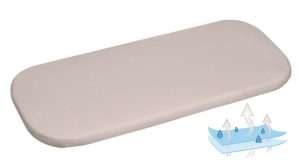 MATEX Jersey vandeniui atspari paklodė 40/50x80/90 piccolo lovai pilka